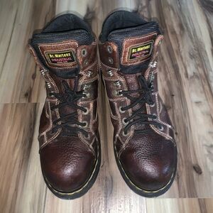 Dr Martens Men's DM's Industrial
Brown Leather Lace Up Steel Toe Vintage